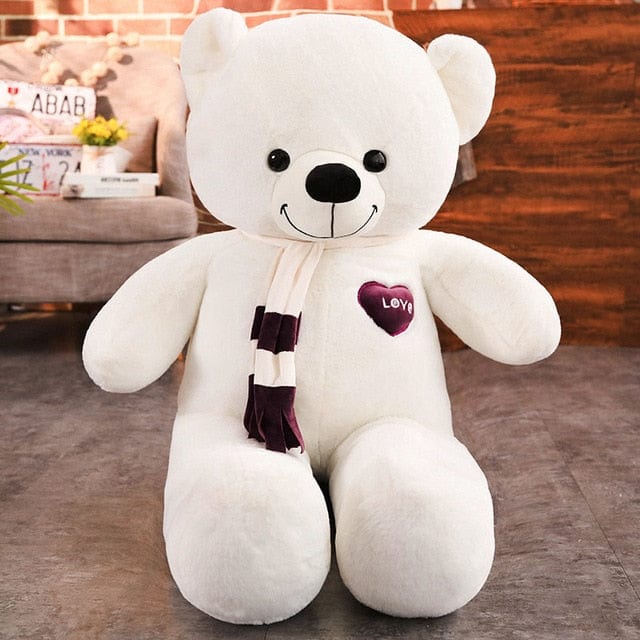 Nounours avec un Coeur - BlissBear™ Blanc