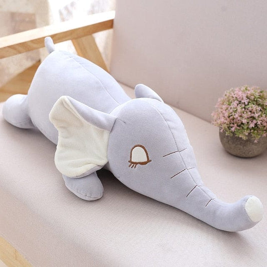 Nounours en peluche éléphant vert xxl