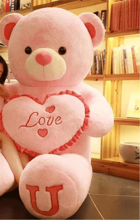 Nounours Géant Rose - BearBrite™