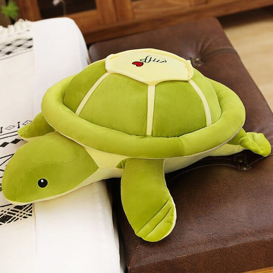 Nounours Géant Tortue - ChéloHug™ 35 cm