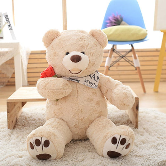 Nounours Saint Valentin Beige