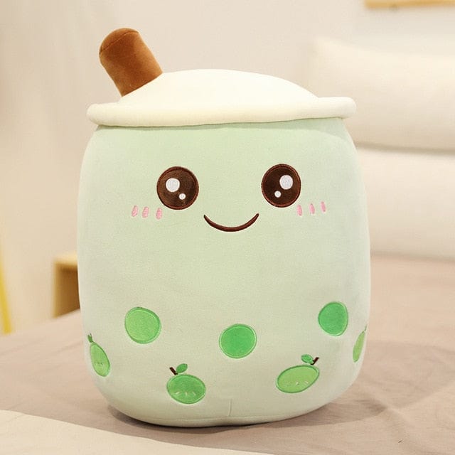 Oreiller peluche en forme de pot de yaourt hyper adorable