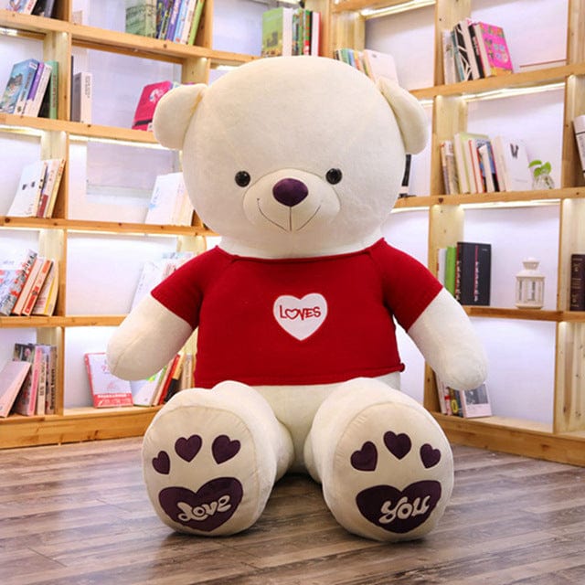 Ours en Peluche Blanc