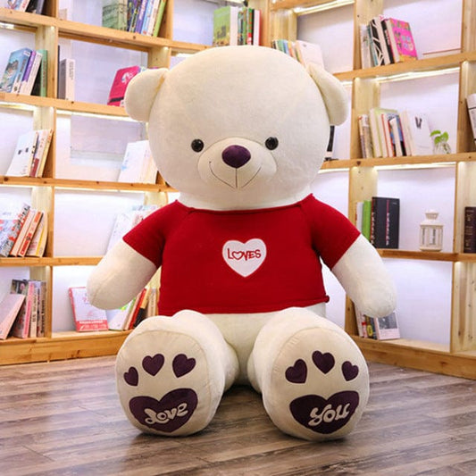Ours en Peluche Blanc