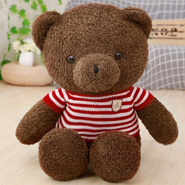 Ours en Peluche Géant Foncé