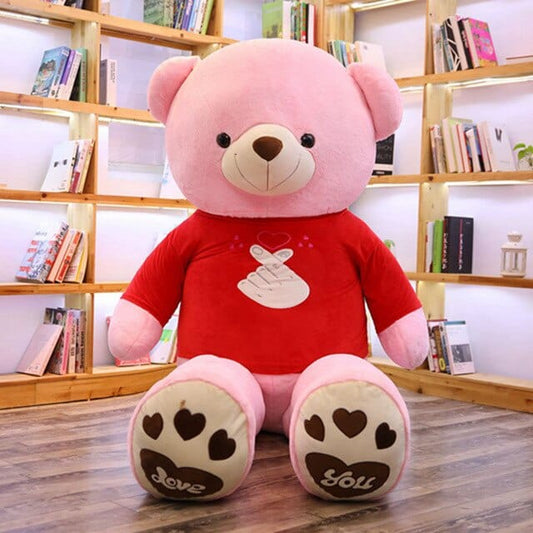 Ours en Peluche Rose