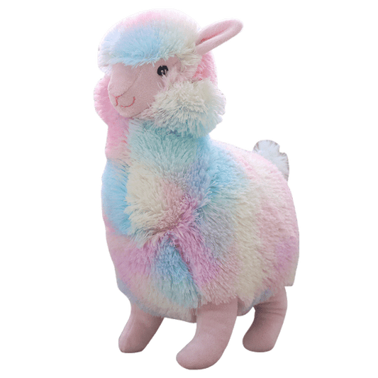 Peluche alpaga au doux pelage