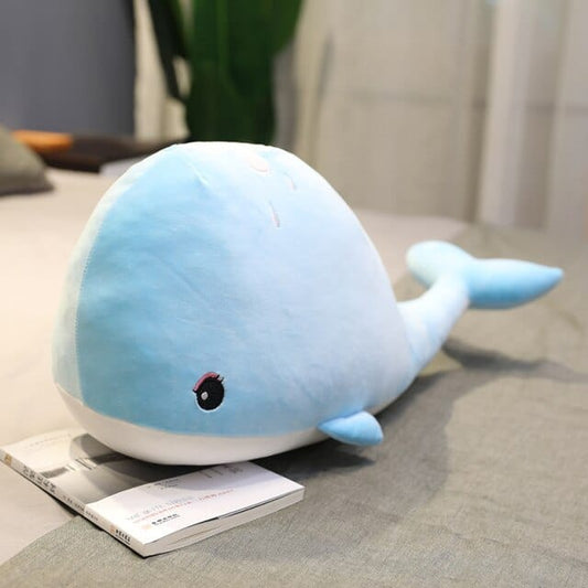 Peluche Baleine Bleue 65 cm