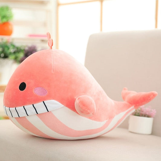 Peluche Baleine en Tissu 40 cm