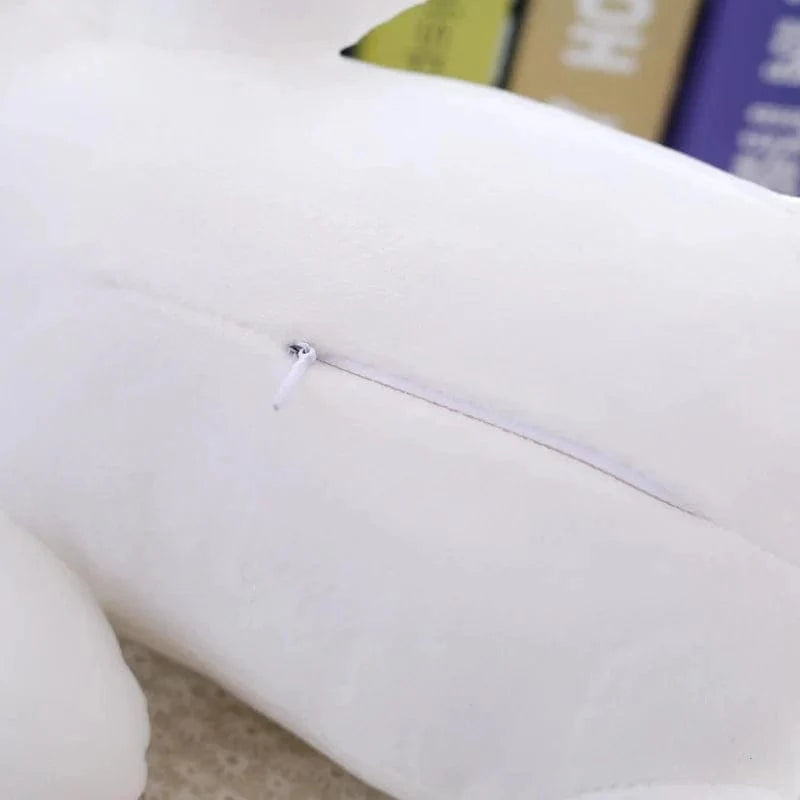 Peluche chat coloré yeux ouverts