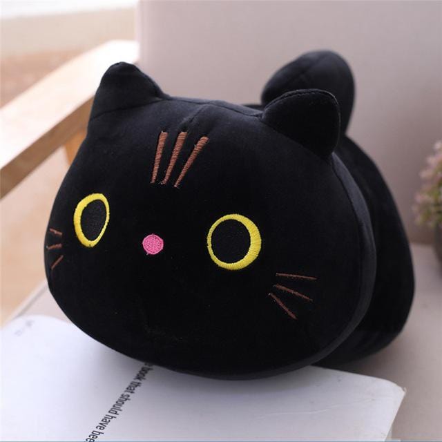 Peluche Chat Noir - Luna™ 25 cm