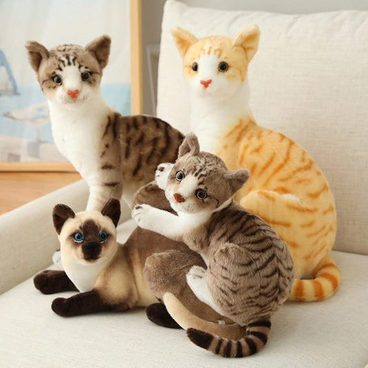 Peluche Chat Siamois - Caramel™
