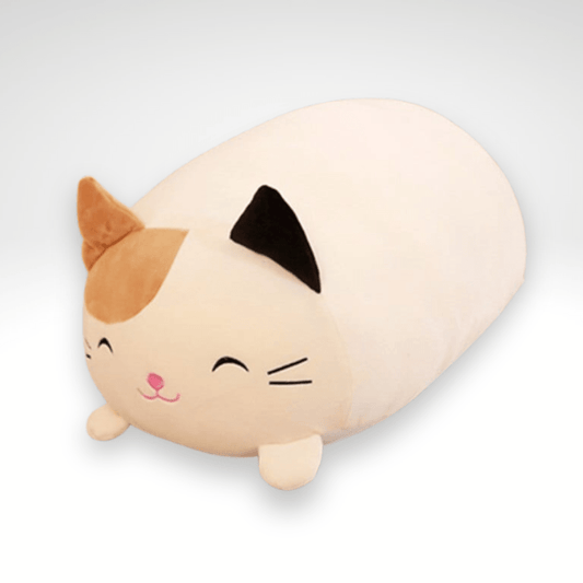 Peluche chat squishmallow bicolore content 30cm