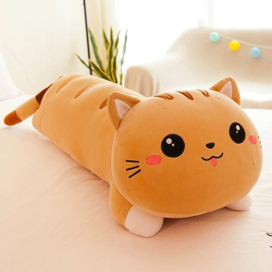 Peluche Chat Tigré - Biscuit™ 50 cm