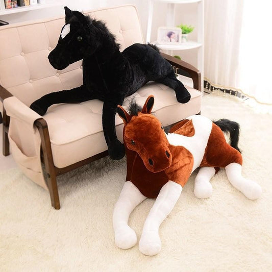 Peluche Cheval Géant - Ouragan le Fidèle™