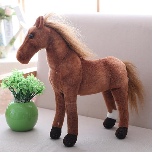 Peluche Cheval XXL - Star™ 30 cm
