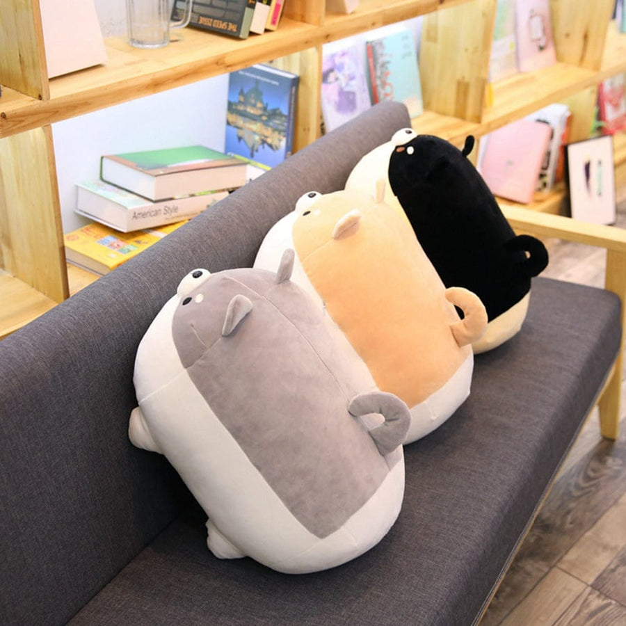 Peluche chien à câlins