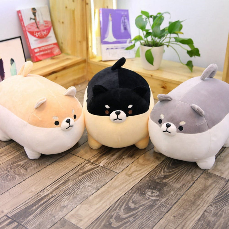 Peluche chien à câlins