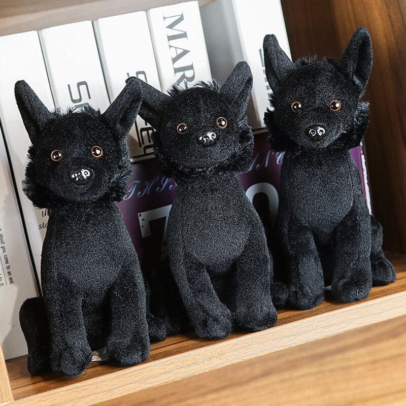 Peluche Chien Noir - Pipo™