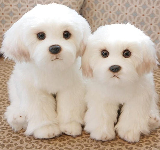 Peluche Chien Réaliste - Rocky™ Seul