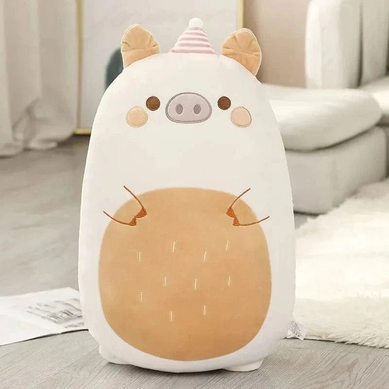 Peluche cochon squishmallow fêtard 45cm