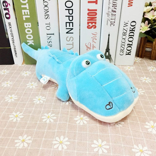 Peluche Crocodile Bleu - Crocky™