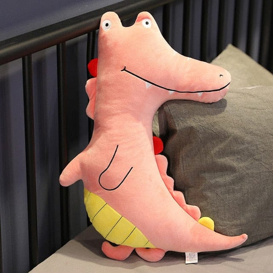 Peluche Crocodile Rose - Dentu™ 55 CM