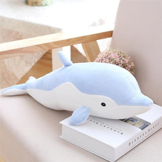 Peluche Dauphin Bleu - Neptune™ 50 cm