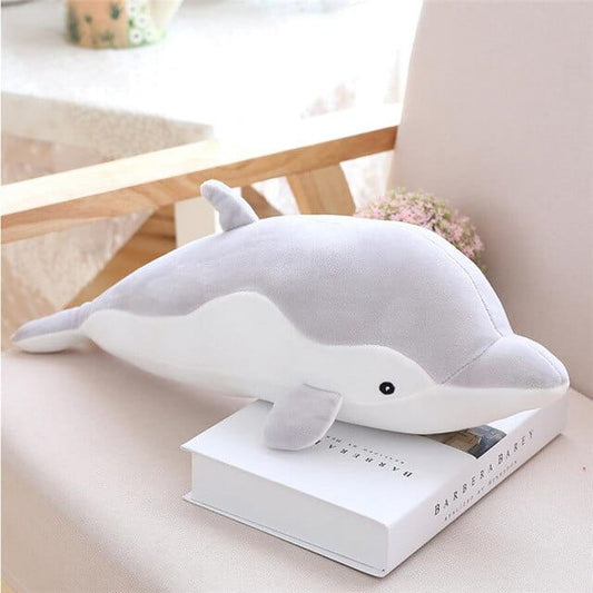 Peluche Dauphin Gris - Delphi™ 50 cm
