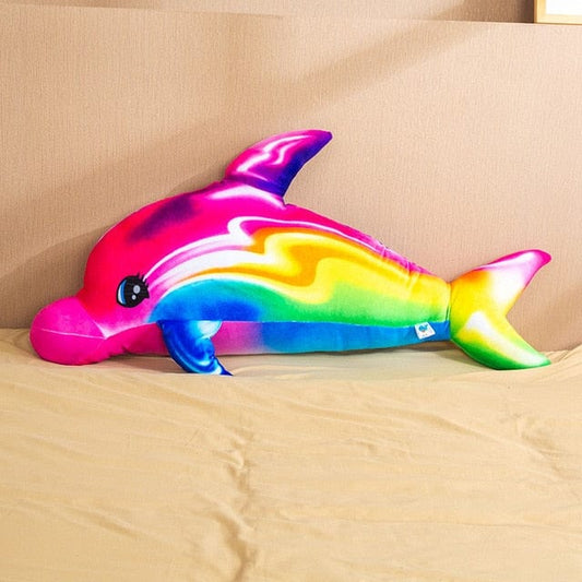 Peluche Dauphin Multicolores - Zoé™ 75 cm