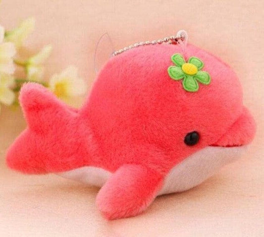 Peluche Dauphin - Porte Clé™ Rouge