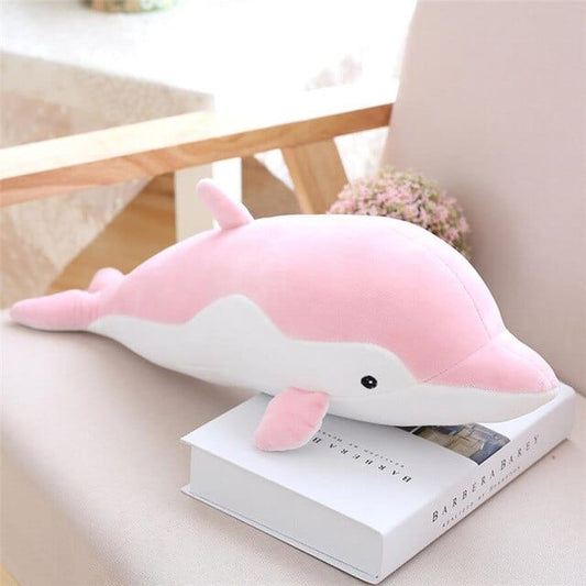 Peluche Dauphin Rose - Azura™ 50 cm