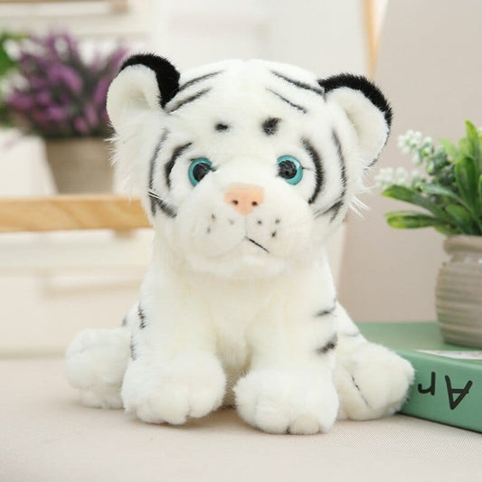 Peluche de Tigre Blanco - Zébrion™