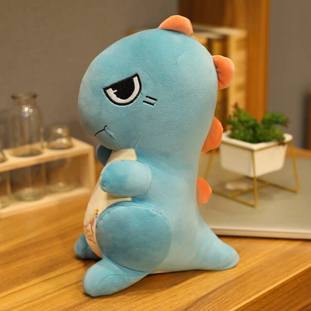 Peluche Dinosaure Mignon - Luke™ 30 cm / Bleu