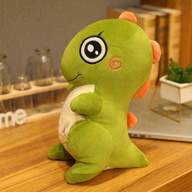 Peluche Dinosaure Mignon - Luke™ 30 cm / Vert