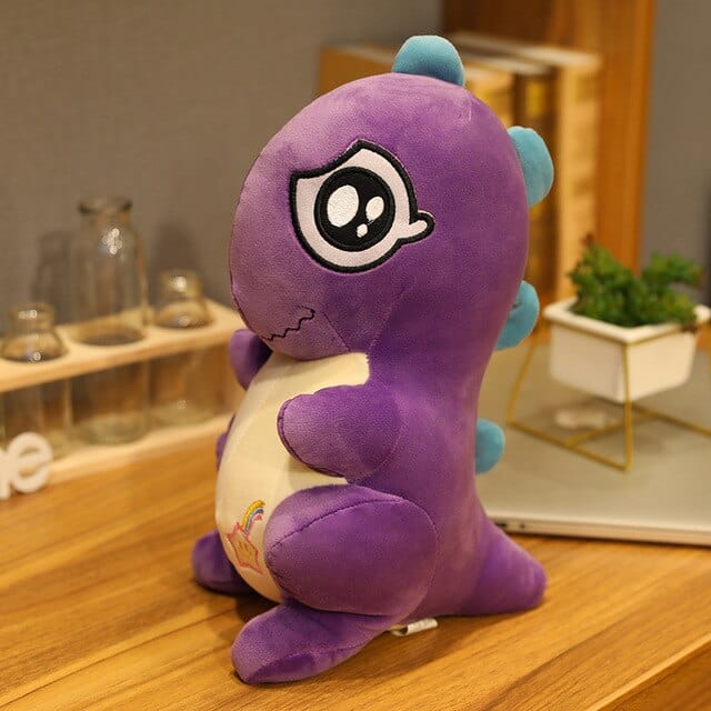 Peluche Dinosaure Mignon - Luke™ 30 cm / Violet