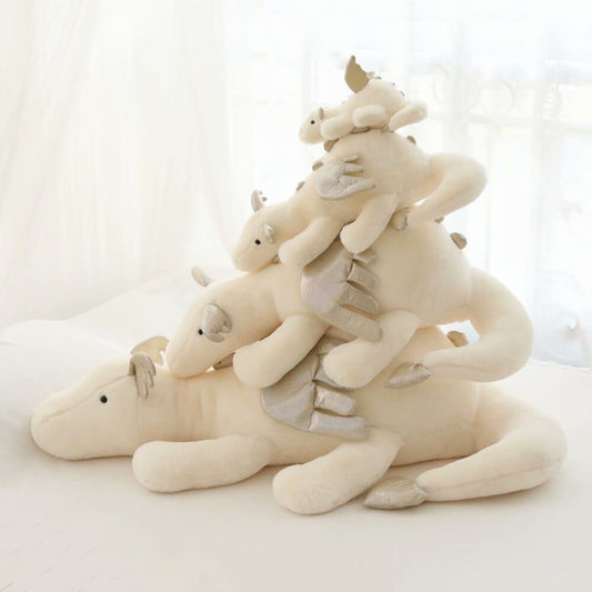 Peluche Dragon Blanc - Ferno™