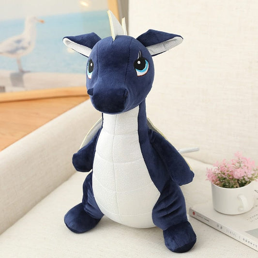 Peluche Dragon Bleu - Ember™ 40 cm