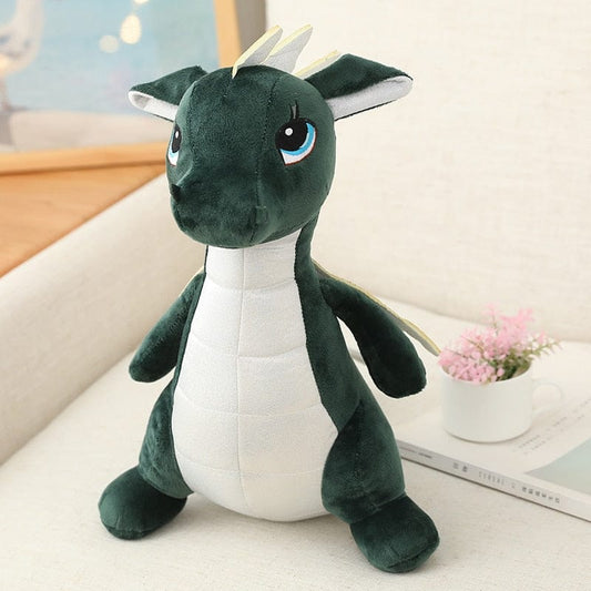Peluche Dragon Vert - Saphira™ 40 cm