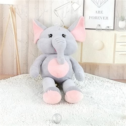 Peluche éléphant mignonne pour chambre d'enfant