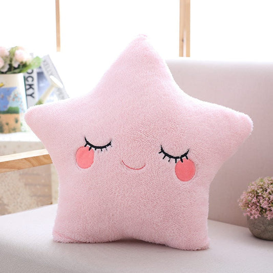 Peluche étoile Rose / 40 cm x 45 cm