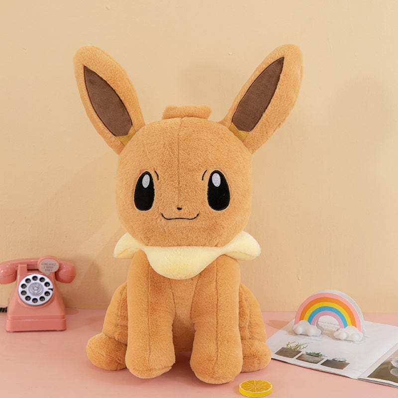 Peluche évoli pokémon fourrure douce évolution légendaire