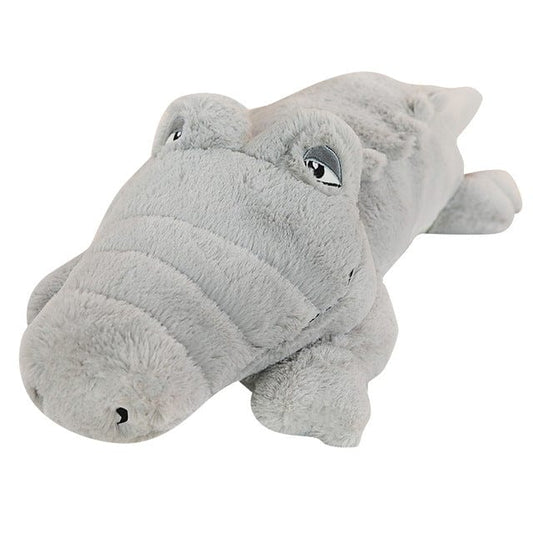 Peluche géante alligator amical