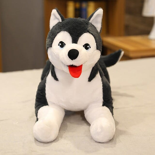 Peluche Géante Chien Husky - Buddy™