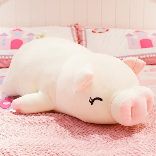 Peluche géante cochon rose xxl