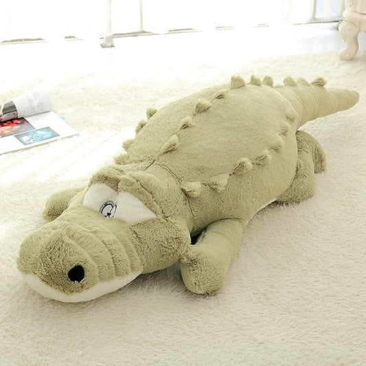 Peluche Géante Crocodile - CriCri le Croco™ 60 cm / Vert