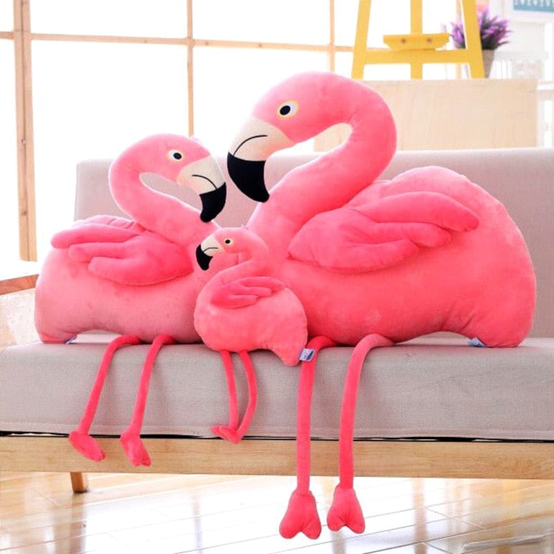 Peluche Géante Flamant Rose - Flamy l'Amoureux™ 25 cm