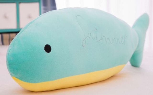 Peluche géante flow baleine
