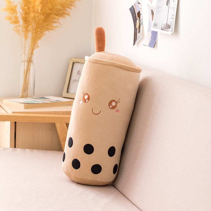 Peluche géante moelleuse en forme de tasse