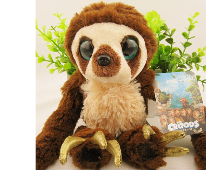 Peluche géante paresseux expressive aux grands bras